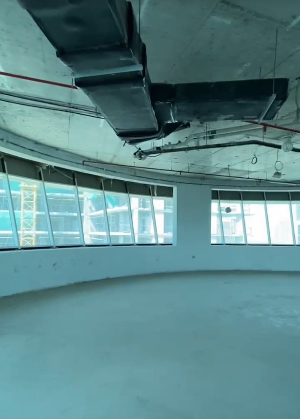 Duplex shell and core commercial space